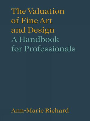 cover image of The Valuation of Fine Art and Design